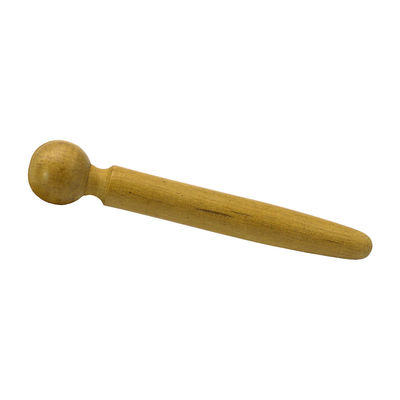 Handheld Wooden Gua Sha Acupuncture Massager Stick for Natural Wood Treatment and Relief