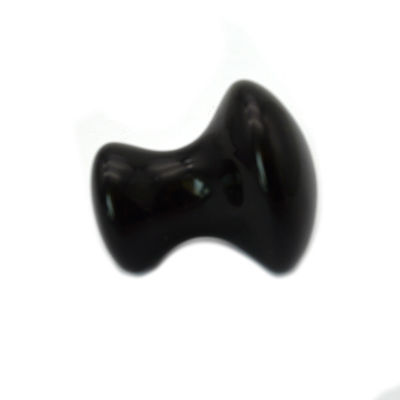 Polished Natural Jade Stone Massage Kit featuring Mushroom Shaped Green Aventurine and Black Obsidian Stones for Gua Sha