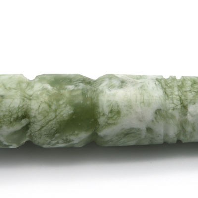 Gua Sha Massage Point Acupressure Guasha Massager Sticker Hand Made Natural Green Jade Massage Stick For Foot Properties