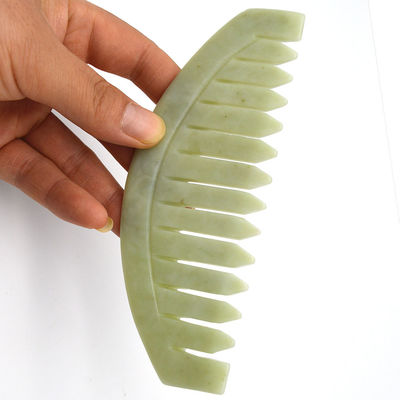Facial Massager 2019 Gua Sha Xiuyan Jade Scraping Massage Comb With Hair for Regulate Function Regulate the body