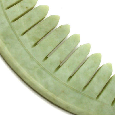 Facial Massager 2019 Gua Sha Xiuyan Jade Scraping Massage Comb With Hair for Regulate Function Regulate the body