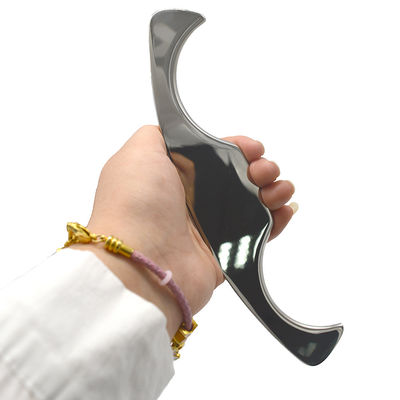 Massager 2024 Gua Sha Board Scraping Massage Tool Stainless Steel Back Meridian Scraping Guasha for OEM ODM