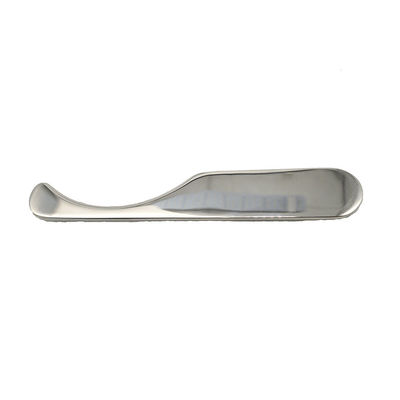 15.5*2.5cm Silver Gua ShaScraping Massage Board Body Guasha Massage Tool Stainless Steel Scraping Tools for Pain Relief