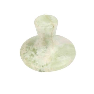 Green Mushroom Shape Massage Stone for Deep Tissue Massager and Relaxing SPA Massage Mode No abkgs-022