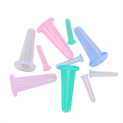 Facial Cupping Therapy Set 4 in 1 Silicone Cups for Chinese Medicine Apparatus and Eco-Friendly