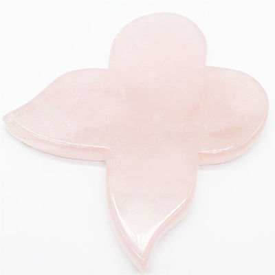 The Better Natural Rose Quartz Guasha Tools for Massager Butterfly Guasha Body Massager OEM ODM