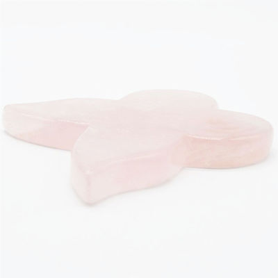 The Better Natural Rose Quartz Guasha Tools for Massager Butterfly Guasha Body Massager OEM ODM