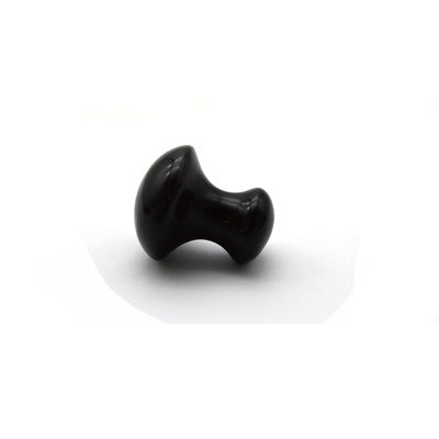 2024 Natural Black Obsidian Mushroom Guasha Beauty Massage Gua Sha Stone For Face Body Mode No ABK-59