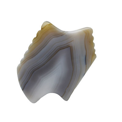 Directly Eliminate Wrinkles with Grey Agate Guasha Rose Quartz Gua Sha Tools Scraping Massage Obsidian Gua Sha Stone
