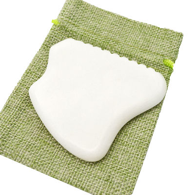 Natural Bian Stone Facial Guasha Scraping Tool Mode No abk-204 Private Label Gua Sha Jade Therapy Face Massage Tools