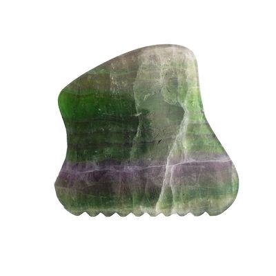 Natural Bian Stone Facial Guasha Scraping Tool Mode No abk-204 Private Label Gua Sha Jade Therapy Face Massage Tools