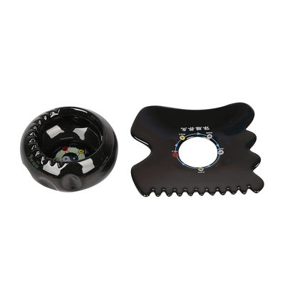 2021 Chinese Gua Sha Set for Facial Massage Cupping Five Elements Ceramic Guasha Board 14*12.5cm OEM/ODM Acceptable