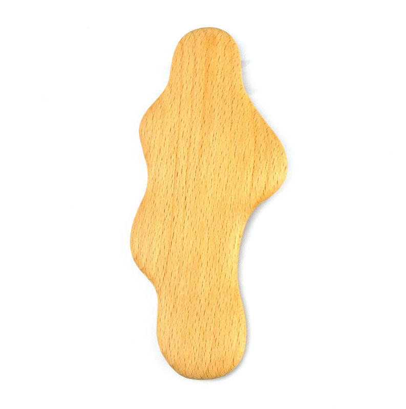 2024 Popular Product Facial Guasha Massager Tools Wood Gua Sha Face Massage Brown Wooden Massage Products for Muscle Massage