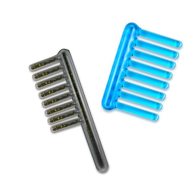 2024 Popular Gua Sha Lady Comb Black/Blue Massage Comb for Long Hair Maintenance and Dual-Function Ice Muscle Beauty