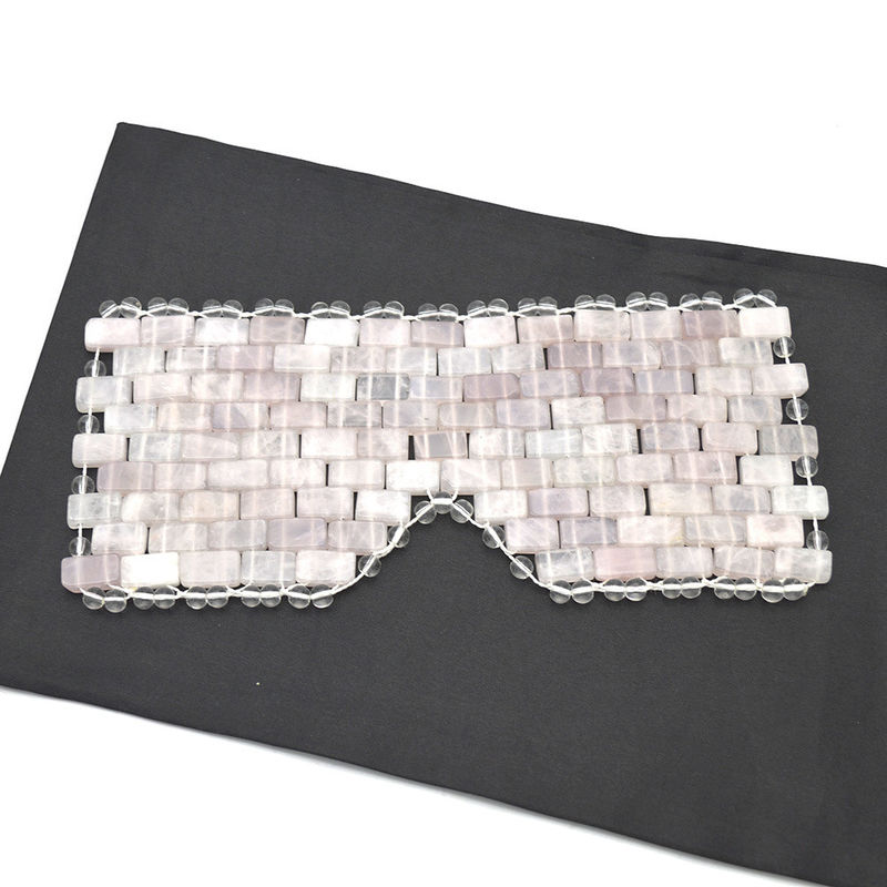 Customizable Style Natural Jade Facial Mask for Beauty and Rose Quartz Face Eye Mask