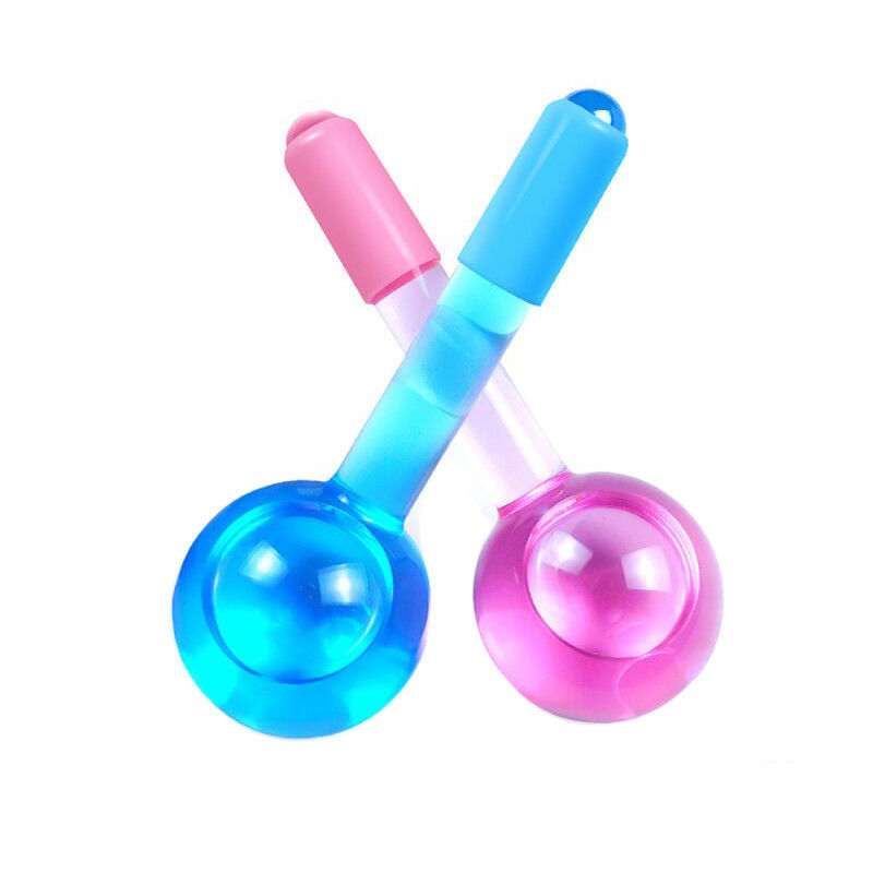 Facial Massage Cooling Globe Borosilicate Glass Ice Globes for Facials Roller Ball Spa Face Lift Beauty Skin Care