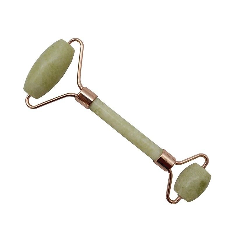 Face Massage Area Facial Massage Roller Xiuyan Jade Stone Guasha Roller for Rejuvenating Skin and Removing Wrinkles