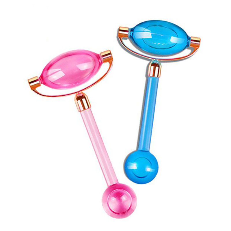 Ice Globes Roller Face Massager for Anti-Aging and Eye Puffiness Reduction Keeping Youthful Skin Tone