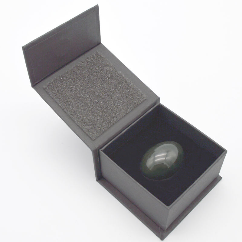 Green Jade Yoni Eggs Engraving Nephrite Jade Eggs for Vaginal Exercise Carving Type Engraving