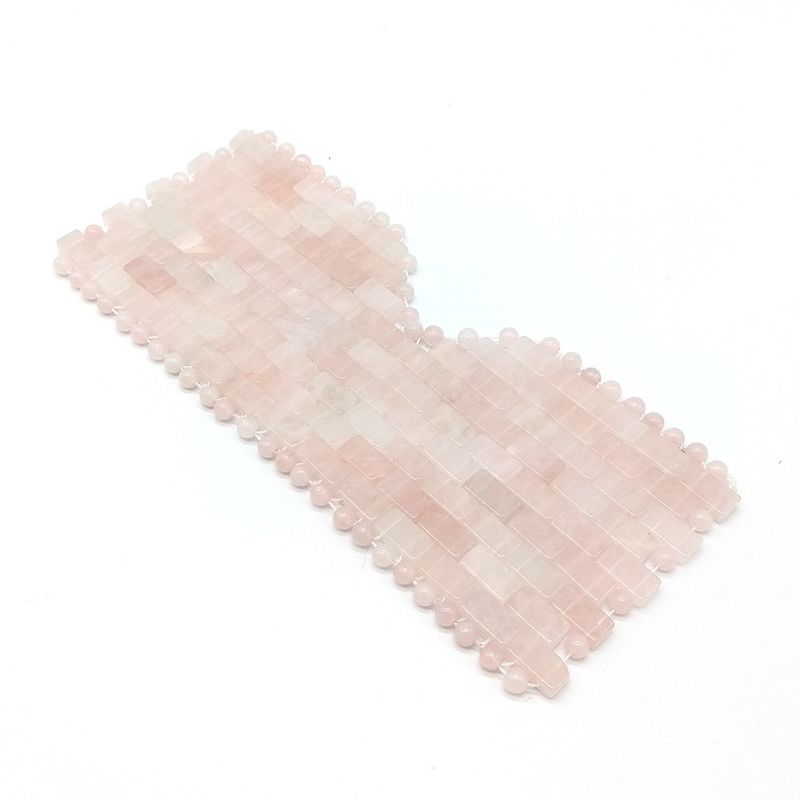 2019 Handcraft Sleep Face Jade Masks Natural Rose Quartz Eye Mask for Beauty Mat S