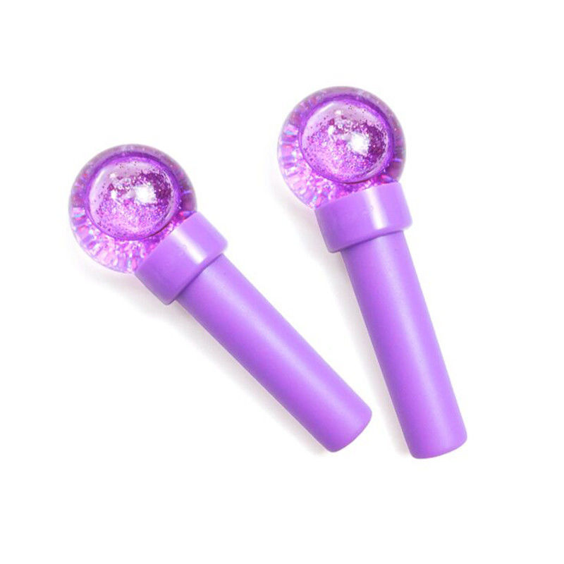 Customizable Face Skin Care Ice Globes 360 Rotating Cooling Roller for Daily Skincare Tightening and Puffiness Reduction