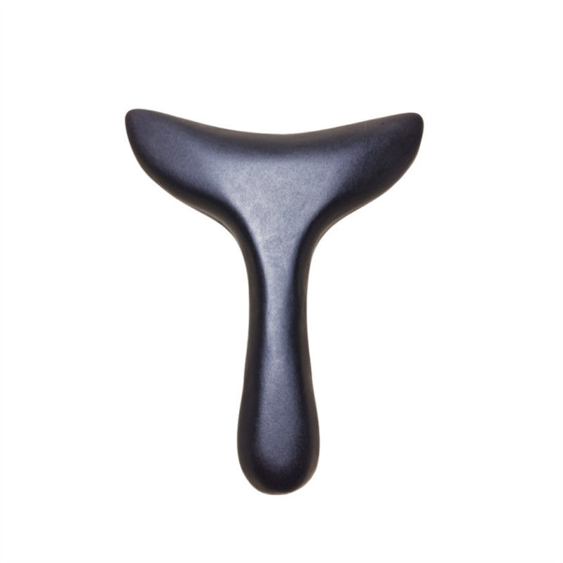 ISO9001 Certified Body Massager Natural Bian Stone Gua Sha Scraping Board for Back Massage and Meridian Brush