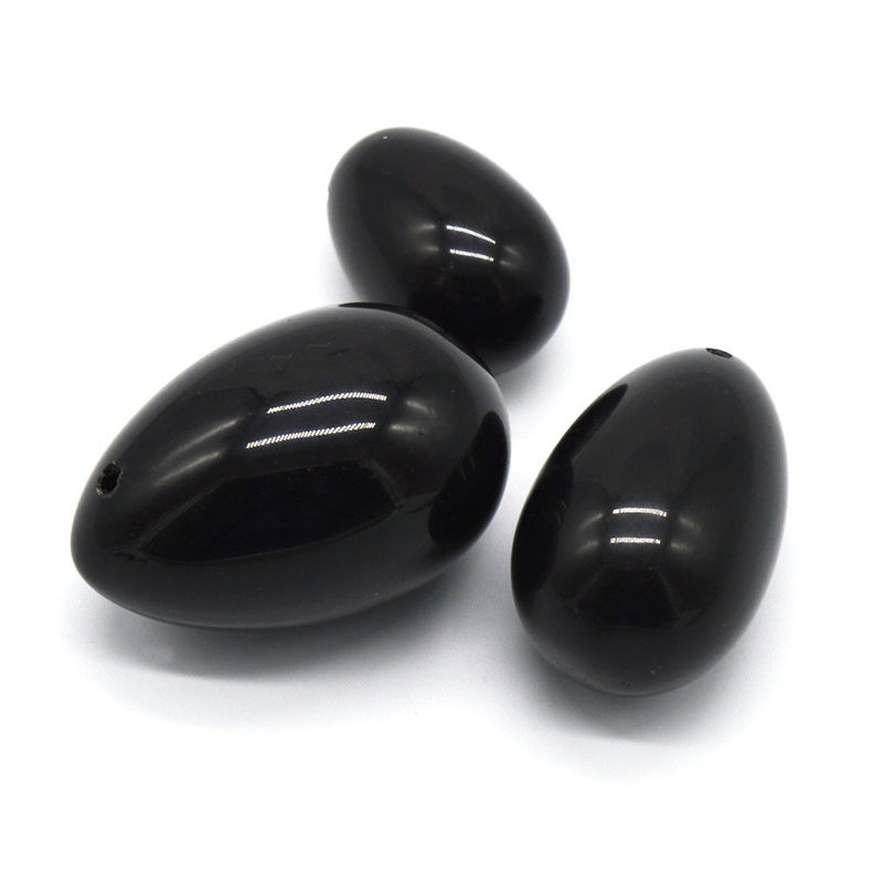 Hand Carved 2024 Black Obsidian Yoni Eggs Kegel Exercise Tool for Women's Health and Wellness
