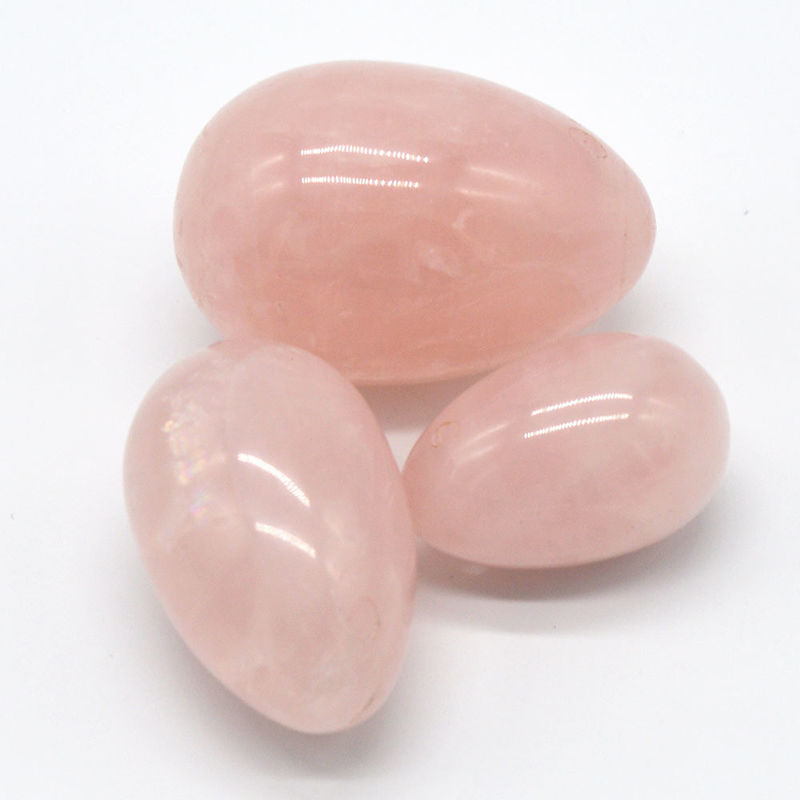 Technique polished Rose Quartz and Jade Yoni Eggs 's Top Kegel Exercise Choice for Women