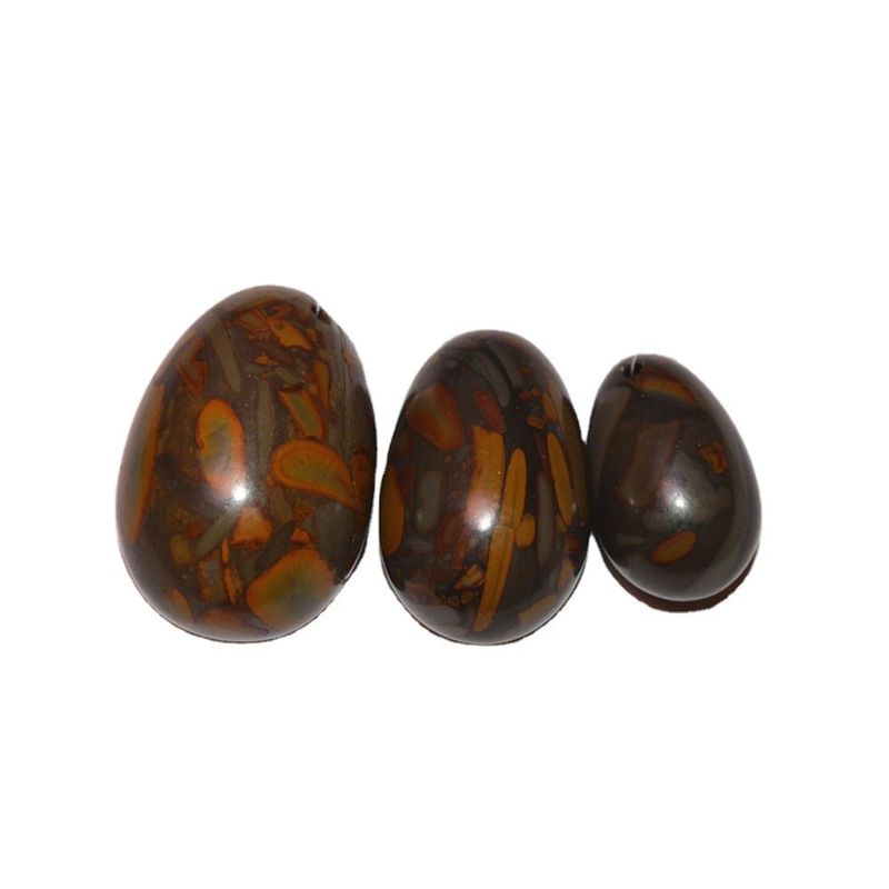 Polished Traditional Natural Raw Nuwa Stone Jade Yoni Eggs for Health Care OEM ODM and Technical