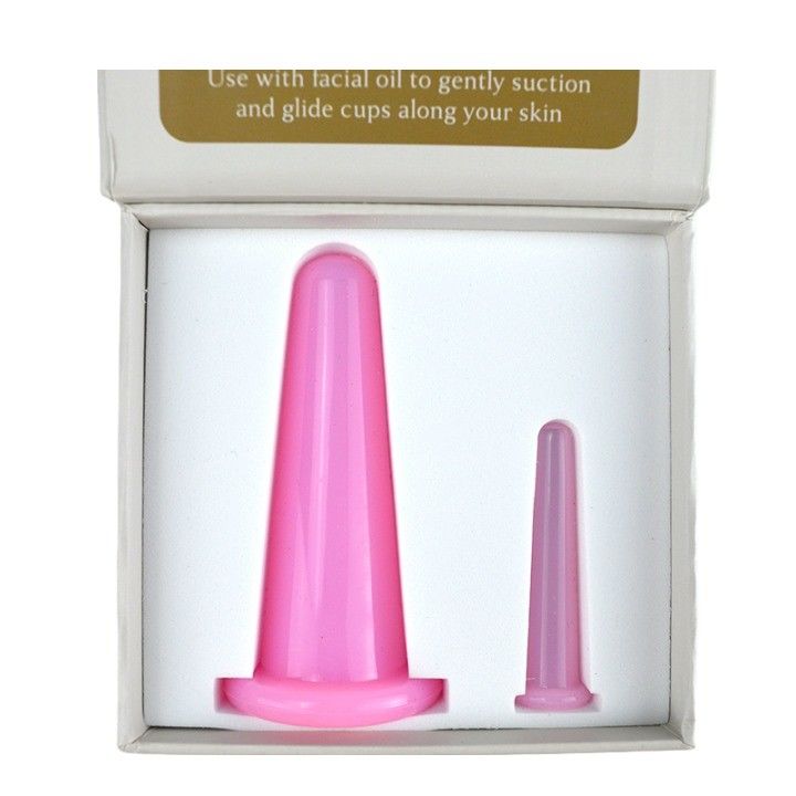 Silicone Suction Cupping Set for Wrinkle Removal Treatment in Skin Care Spa Beauty Salon Logo Customized Logo Availabled
