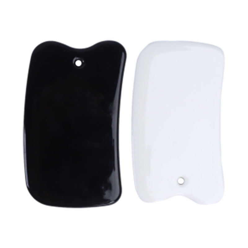 Black Glass-ceramic Body Scraping Board The Perfect Solution for Face Massage Myofacial Release and Fascial Relaxation