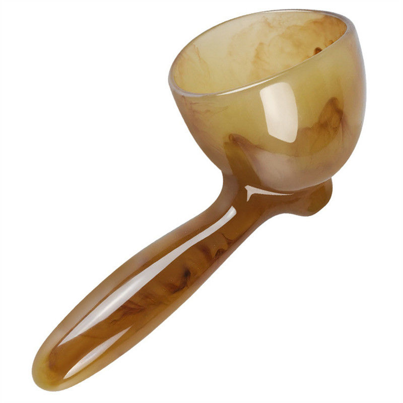 Manual Gua Sha Bowl Meridian Dredging Massage Stick Guasha Cup for Resin Body Back Health Massage Tool