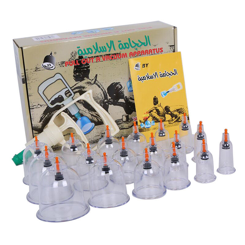 18 Cups Cupping Therapy Sets for Body Massage Muscle Joints Pain Relief Physical Therapy Eco-friendly and Long-lasting