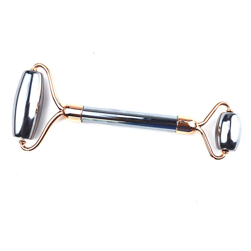 2024 Terahertz Jade Roller Massager Guasha Face Neck Eye Massage Gua Sha Purple Skin Beauty Tools for Muscle Massage