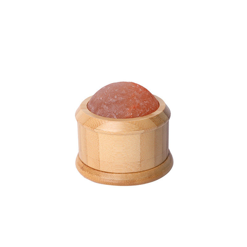 Jade Massage Ball Body Muscles Relaxation Tool for Cold Compress and Heat Therapy Himalayan Rock Salt Body Massager