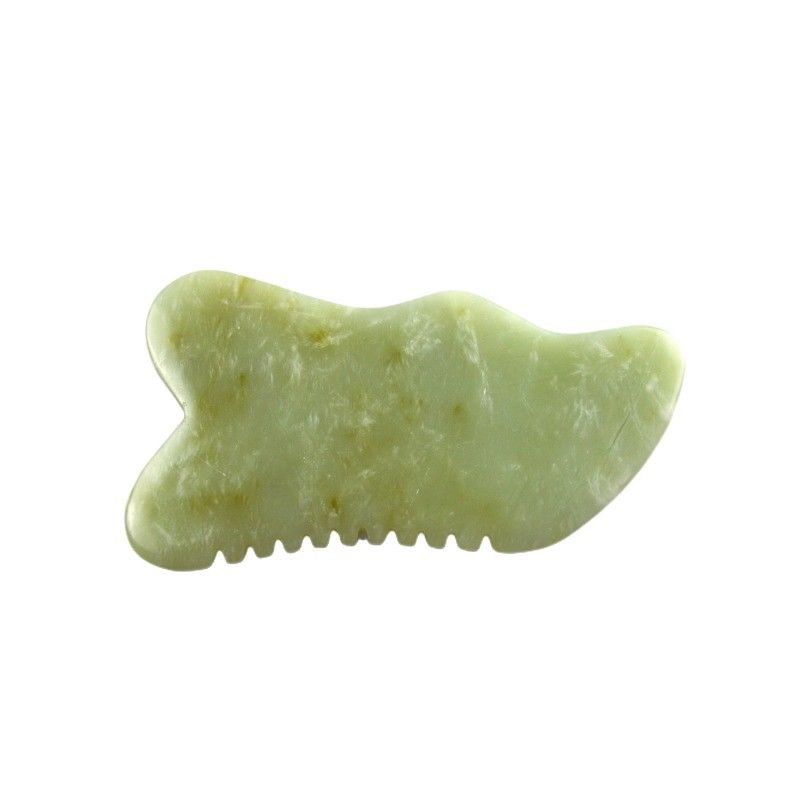 9.2*4.6cm Gua Sha Facial Tool Natural Xiuyan Jade Stone board for SPA Acupuncture Treatment OEM/ODM Acceptable