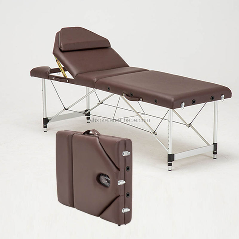 abkb-023 Multifunctional Portable Massage Bed Folding Traditional Chinese Medicine Acupuncture Chair with Massager
