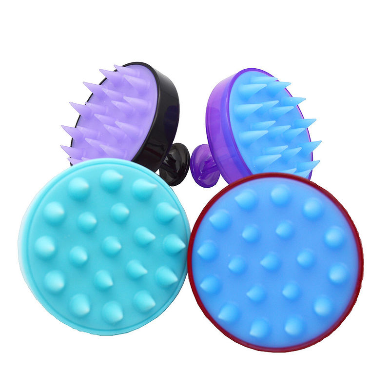 8 Colors Custom Logo Massage Detangling Hair Combs ShampooBrush Scalp Massager Detangler Brush for Quick Hair Detangling