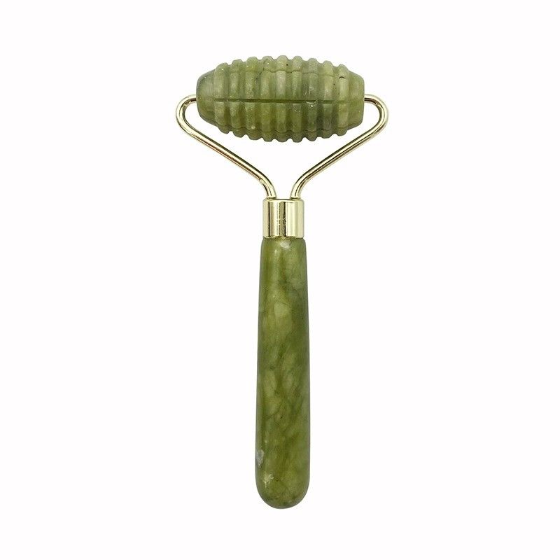 Best Sell Natural Xiuyan Jade Facial Roller 100% Natural Jade Massager for Face Massage and Beauty