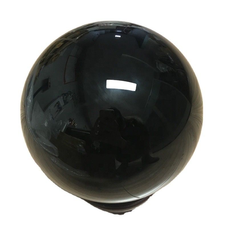 180mm Obsidian Ball Gemstone Sphere Carved Technique for Meditation Healing Divination Feng Shui