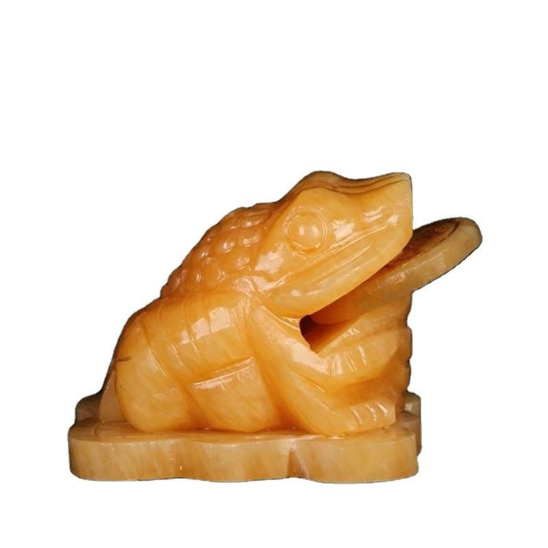 Engraving Type Custom Feng Shui Money Frog for Holiday Decoration Gift