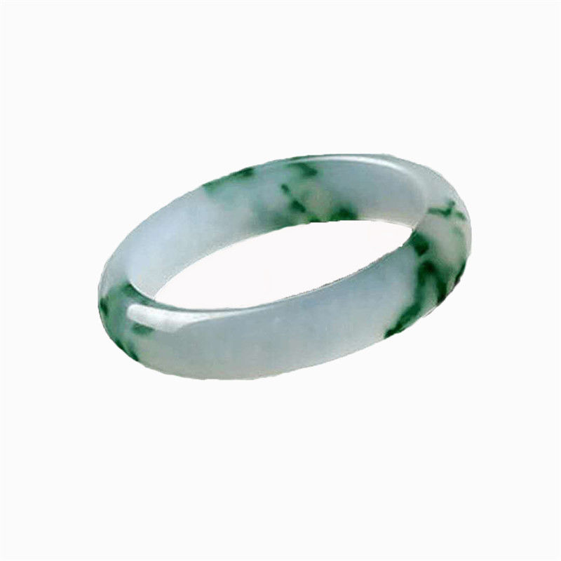 OEM/ODM Acepptable Jewelry Decoration Natural Jade Ice Jade Bracelet Emerald Green Women Jade Crystal Stone Bracelet