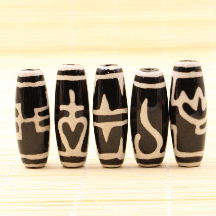 Old Tianzhu Lezi Barrel Bead Bodhi Accessories for Necklace Specially Handpicked by Tibetan Artisans