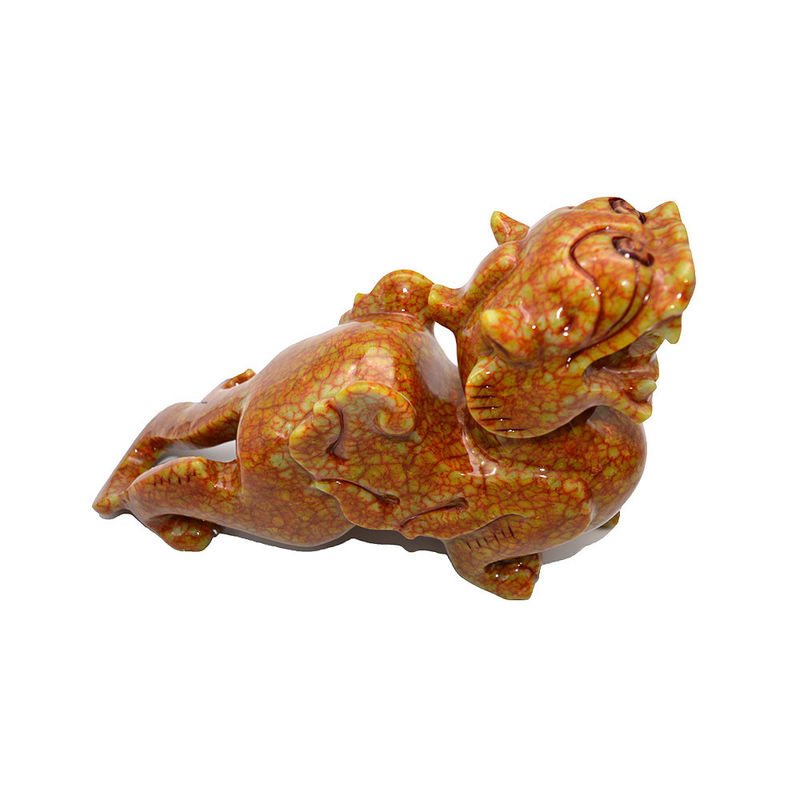 Customized Shape Natural Jade Carving Pixiu for Office Feng Shui at Affordable