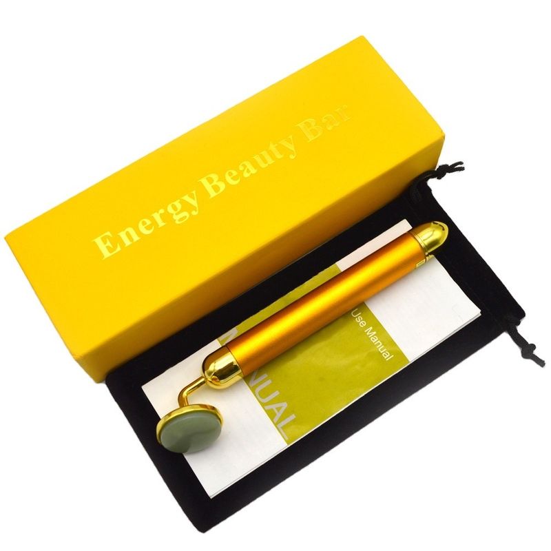 6000 times/min Massage Frequency 24K Gold Facial Beauty Bar Face and Eye Beauty Magic Wand Face Massager with Function