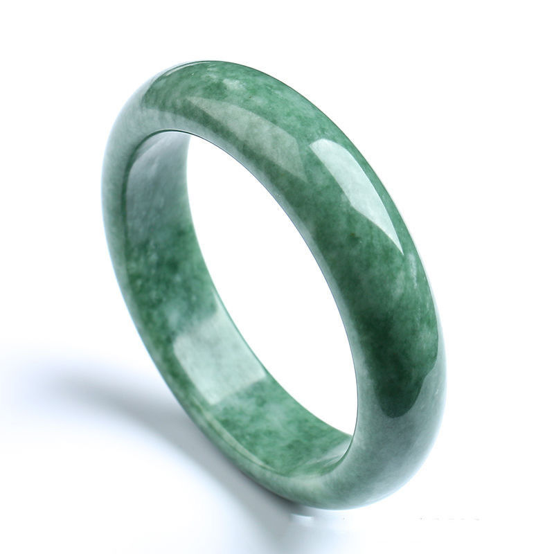 Natural Dark Green Jade Bracelet a Timeless Piece of Jewelry for Your Collection