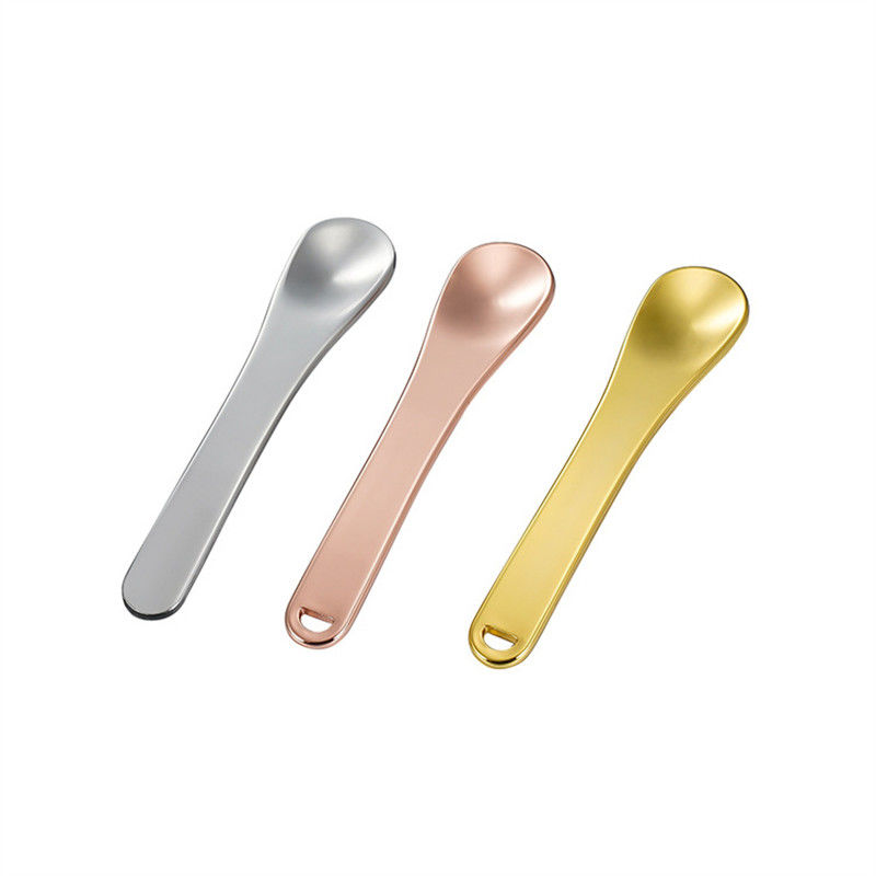 304 Stainless Steel Eye Cream Spoon Mini Eye Spatulas Eye Skin Care Massage Sticks for Rejuvenating Treatment