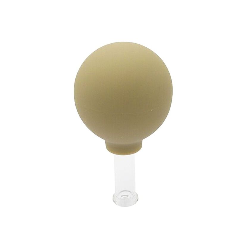 96mm Height Chinese Traditional Glass Cupping Massage Therapy Vacuum Cupping Machine for Face Safe and Effective Therapy
