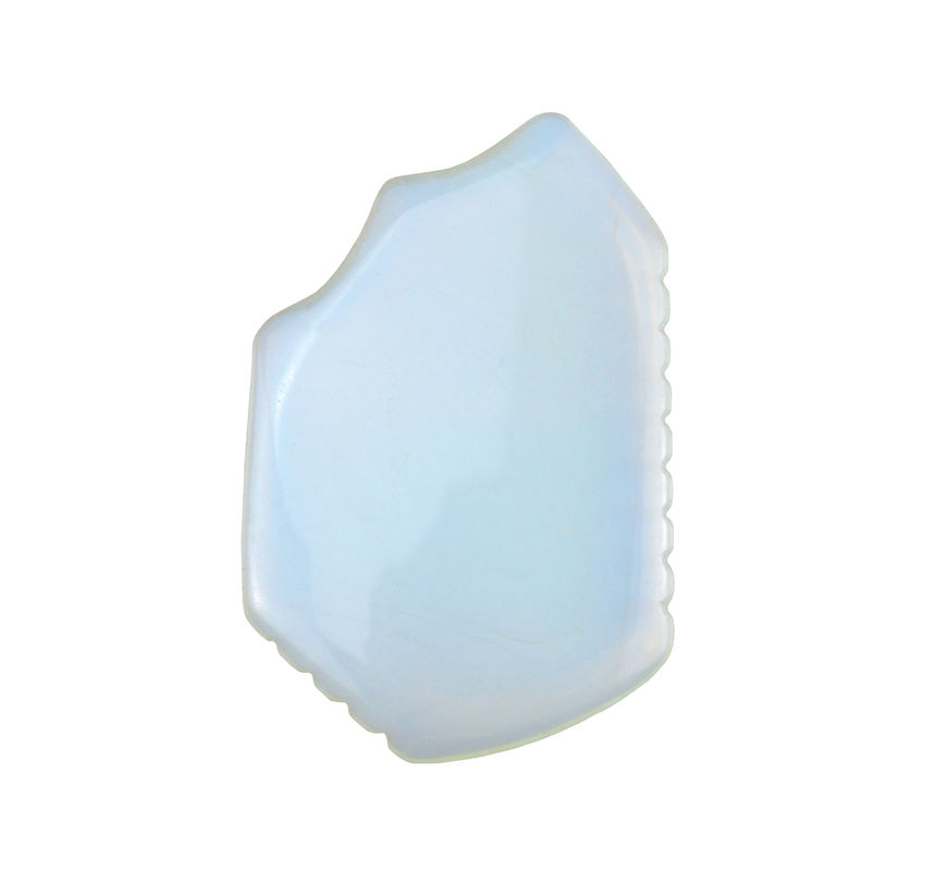 Opalite Skincare Guasha Scraping Product 2024 Opal Stone Gua Sha Board for Face Health Care and Facial Massage Tool