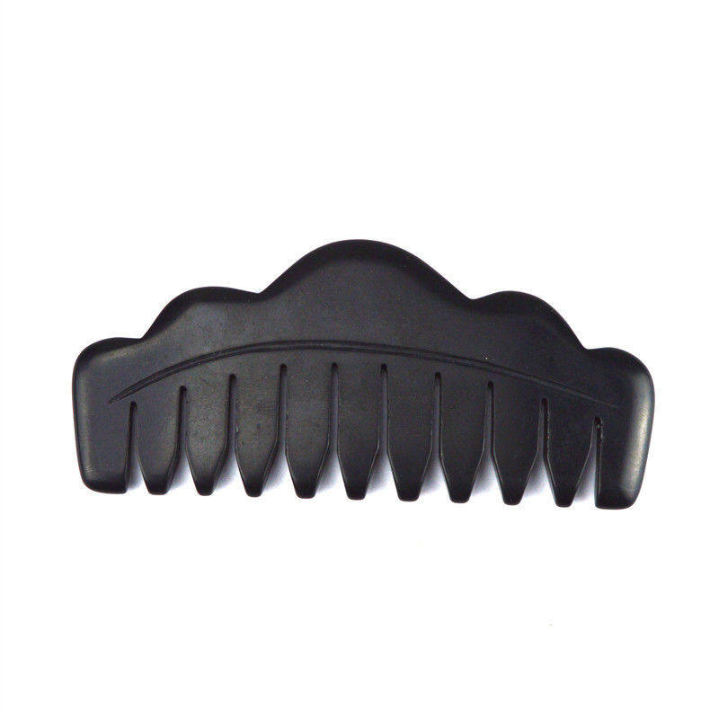 Body Massager Best Products 2024 Mini Natural Black Bian Stone Gua Sha Hair Scalp Massage Comb Guasha Massager for Face Body Scrapper